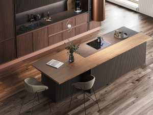thiết bị tủ bếp gỗ