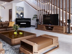phong thủy gỗ óc chó