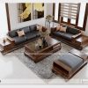 Sofa Góc gỗ Óc chó