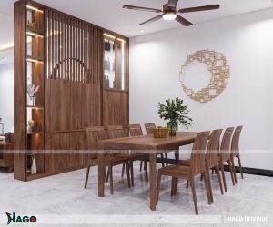 Bàn ghế ăn gỗ óc chó